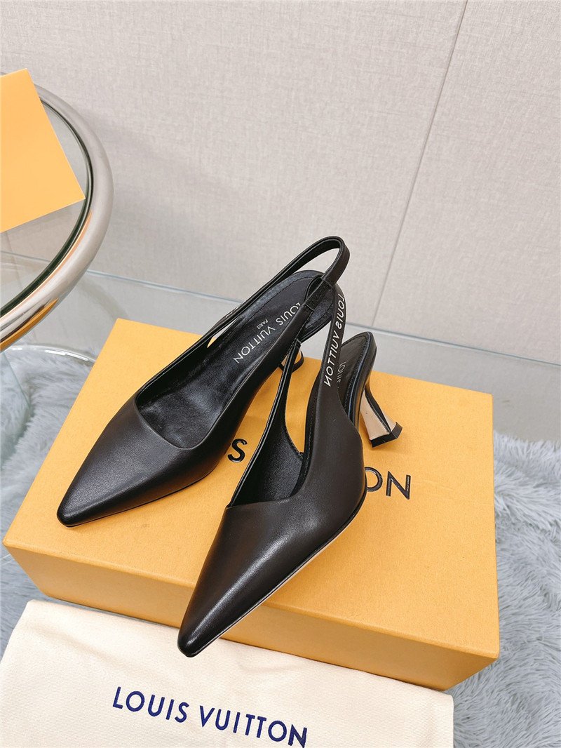 louis vuitton LV early spring new slingback high heels - Sneaker Replica Workshop