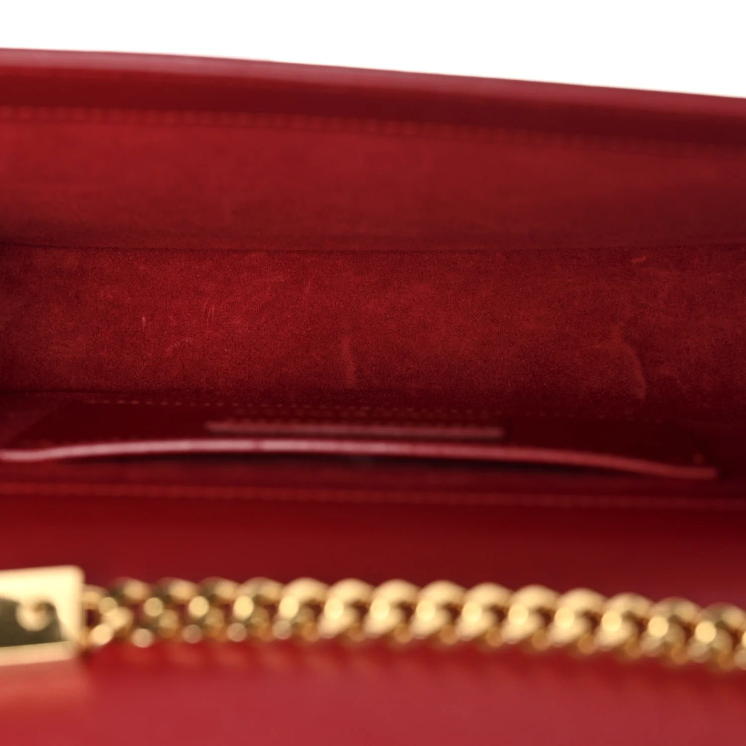 Smooth Calfskin Medium Classic Monogram Kate Tassel Satchel Lipstick Red - Top Club