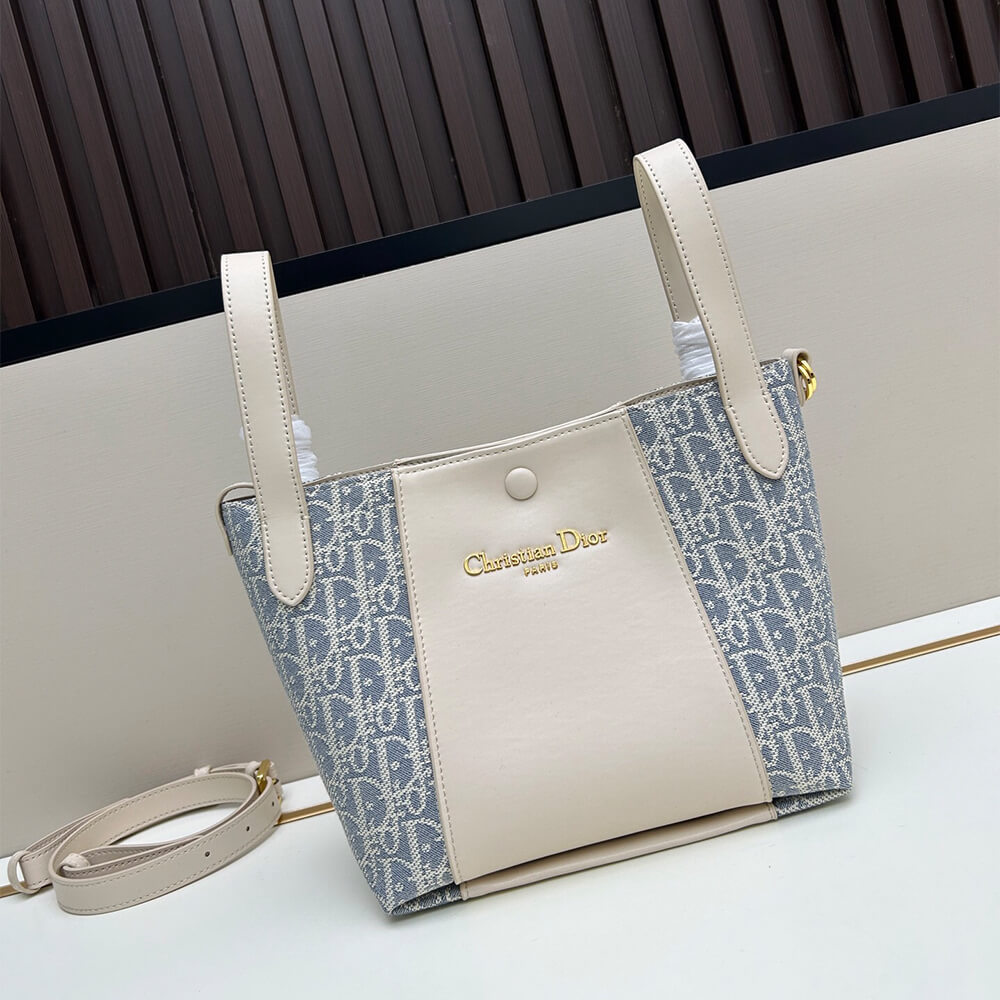 Dior Small Signature Bucket Bag - Top Club