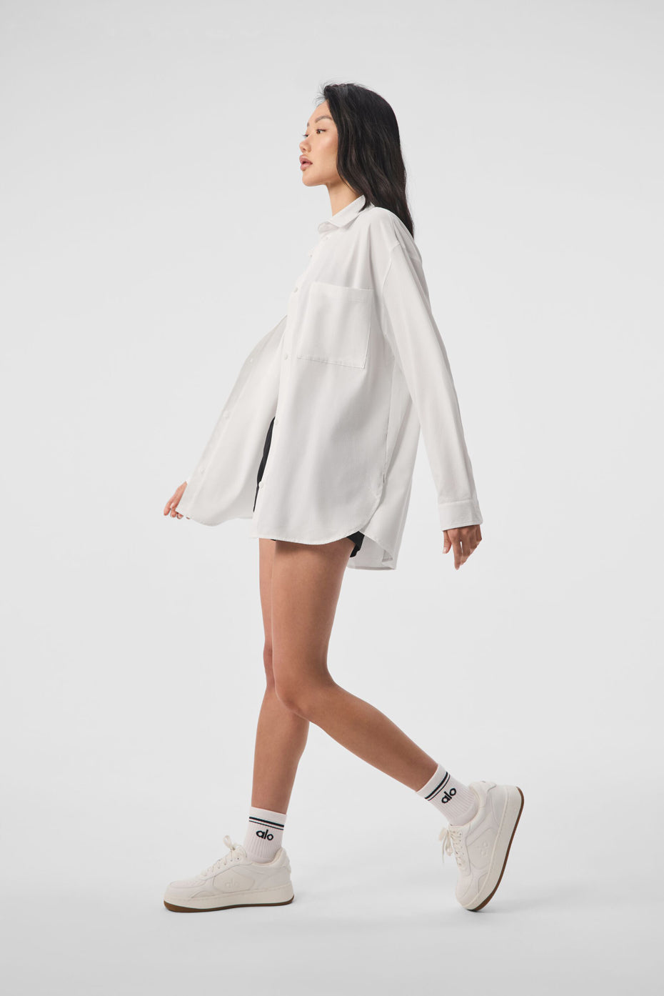 COACH Dreamscape Button Down Long Sleeve