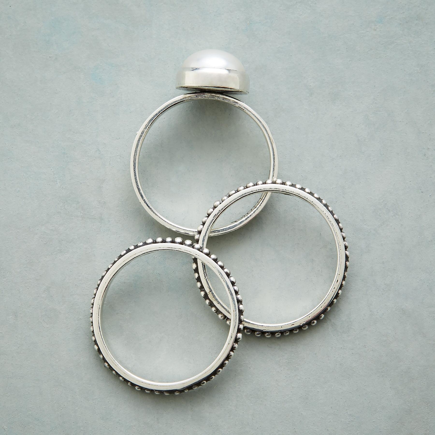 Boundaries Pearl Ring Trio - Sundance Living