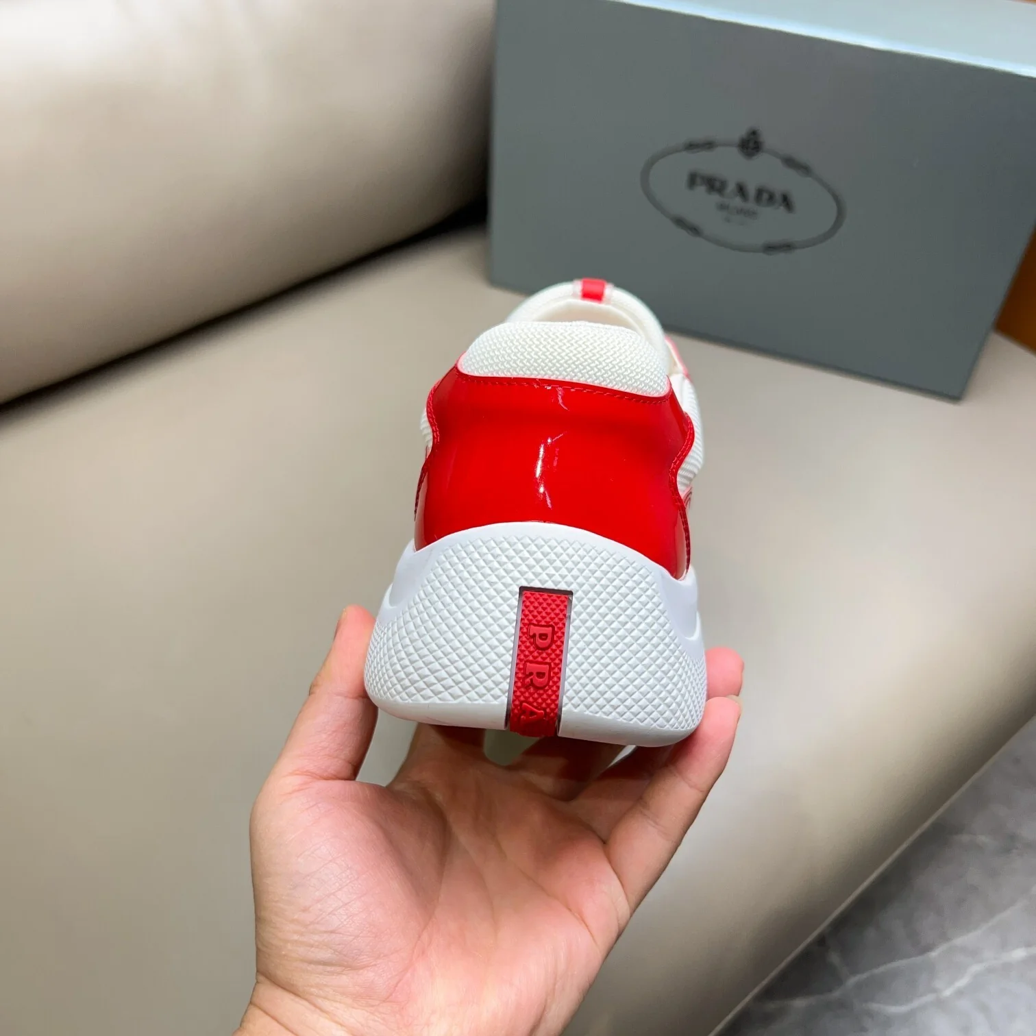Prada Unisex Sneakers Luxury Fashion Sneakers - Sneaker Replica Workshop