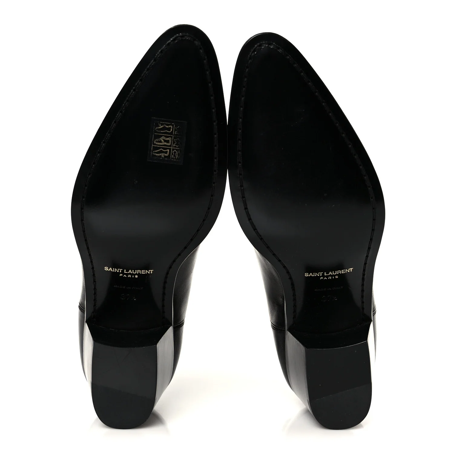 Incrociato Muriel Vassili 60 Ankle Zip Boots 37.5 Black - Top Club