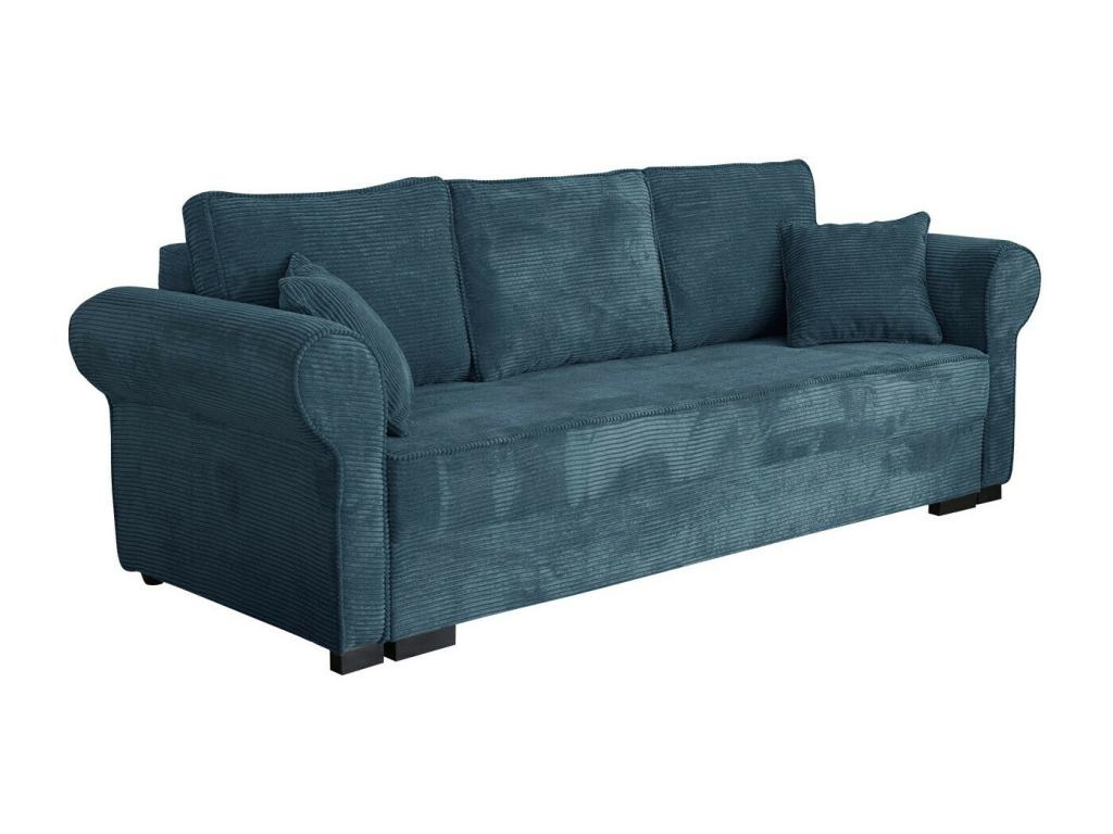 Sofá-cama Columbus 130, Caja de ropa de cama, 92x234x92cm
