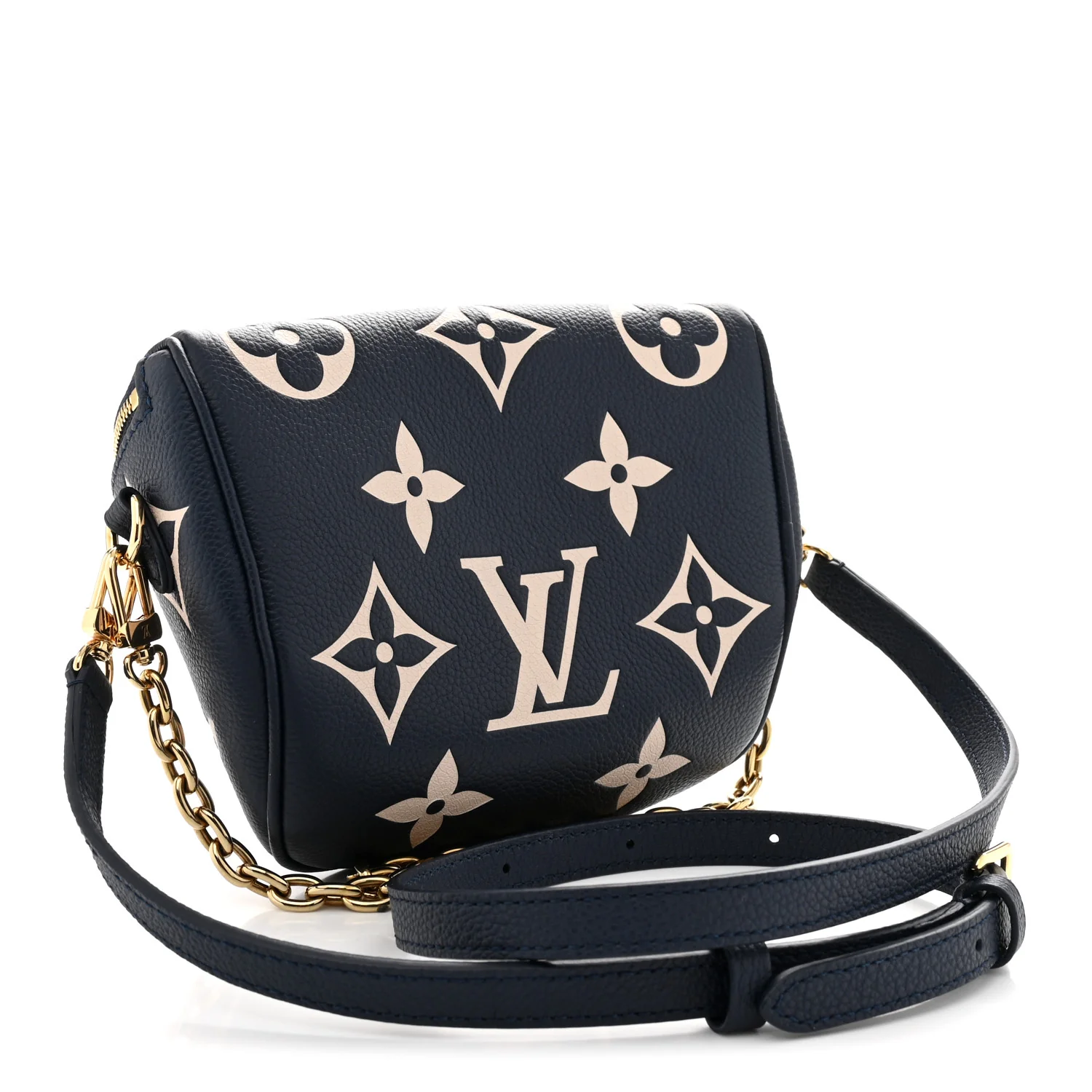 Empreinte Monogram Giant Mini By The Pool Bumbag Blue Beige - Top Club