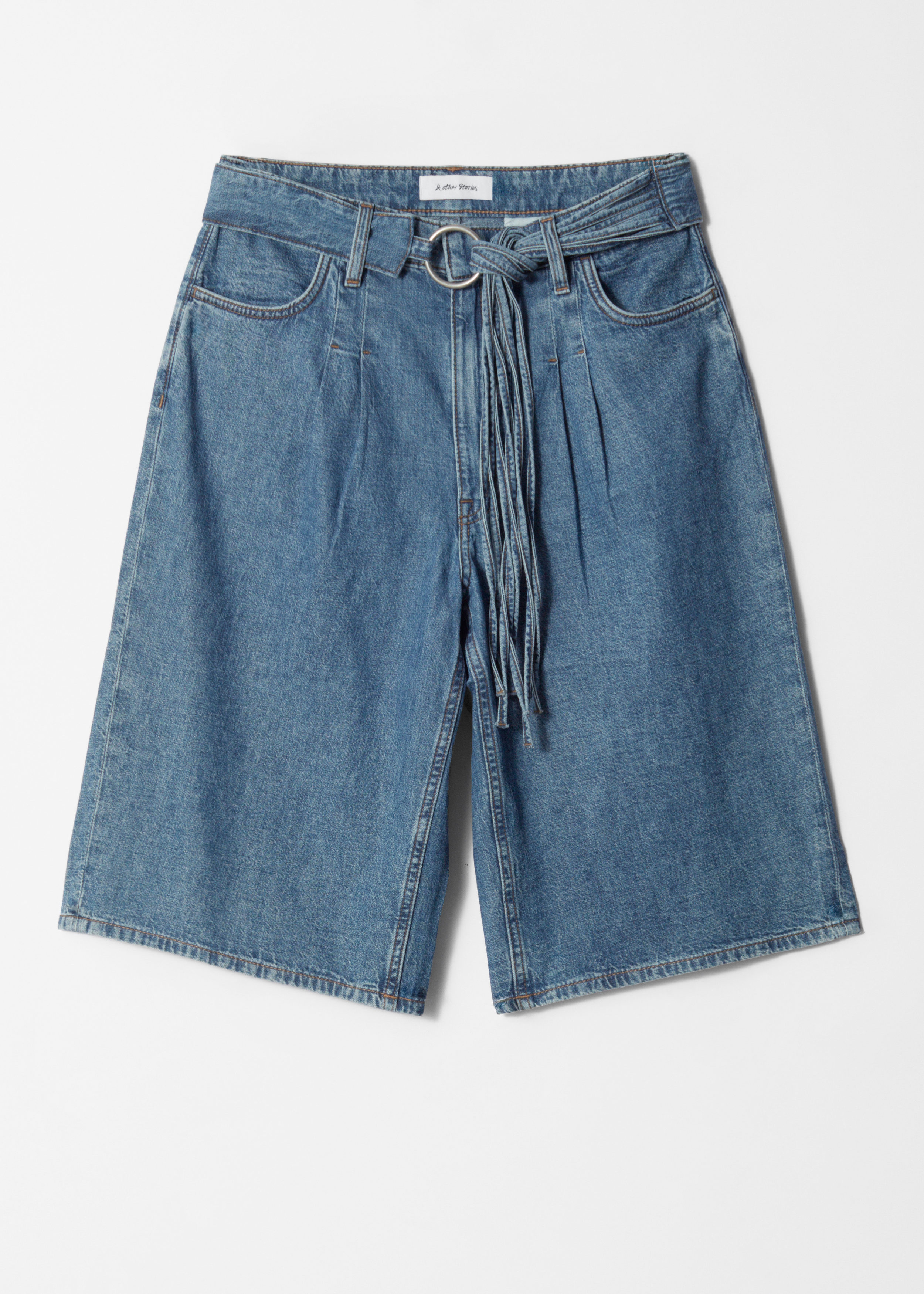 & Other Stories LONG DENIM SHORTS