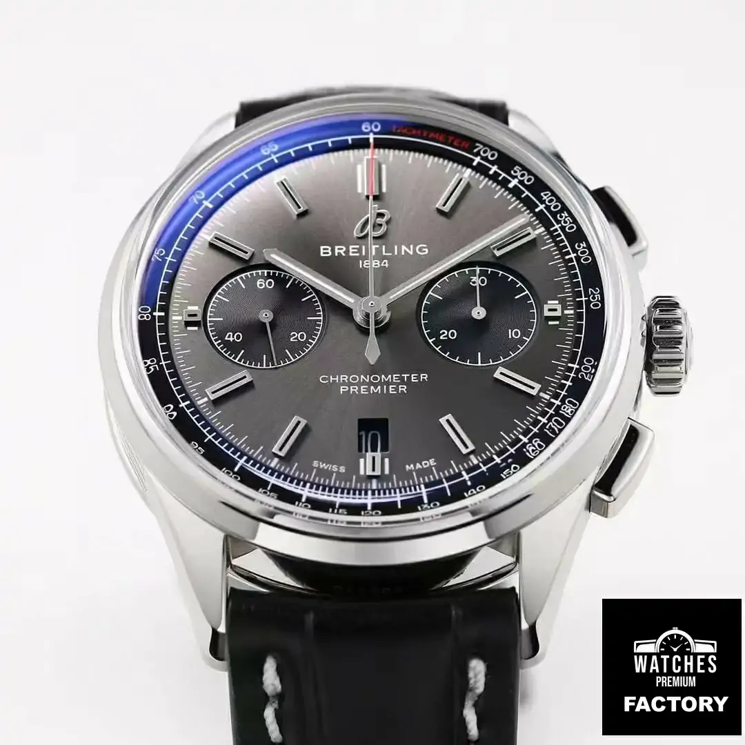 Breitling Premier B01 Chronograph AB0118221B1P1 GF Factory Black Strap