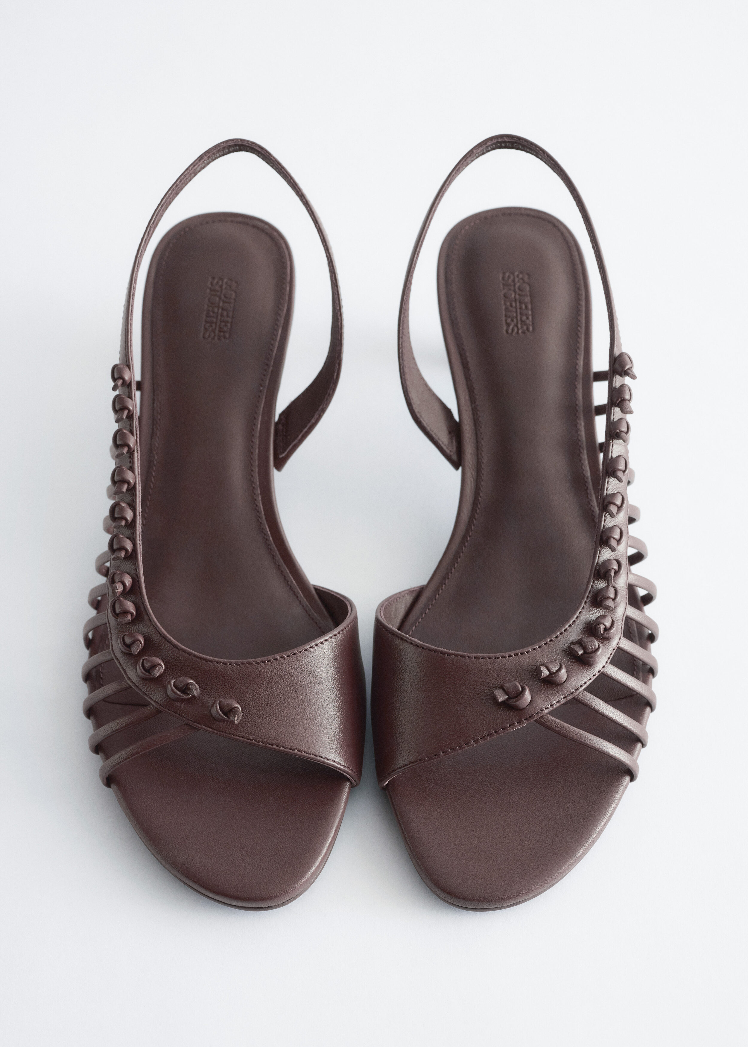 & Other Stories STRAPPY LEATHER SANDALS