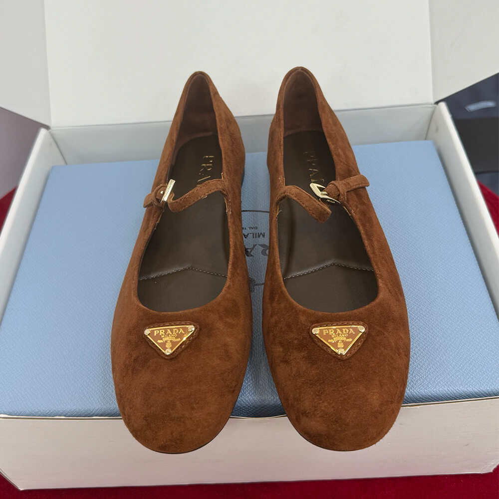 PRADA Suede ballerinas - Top Club