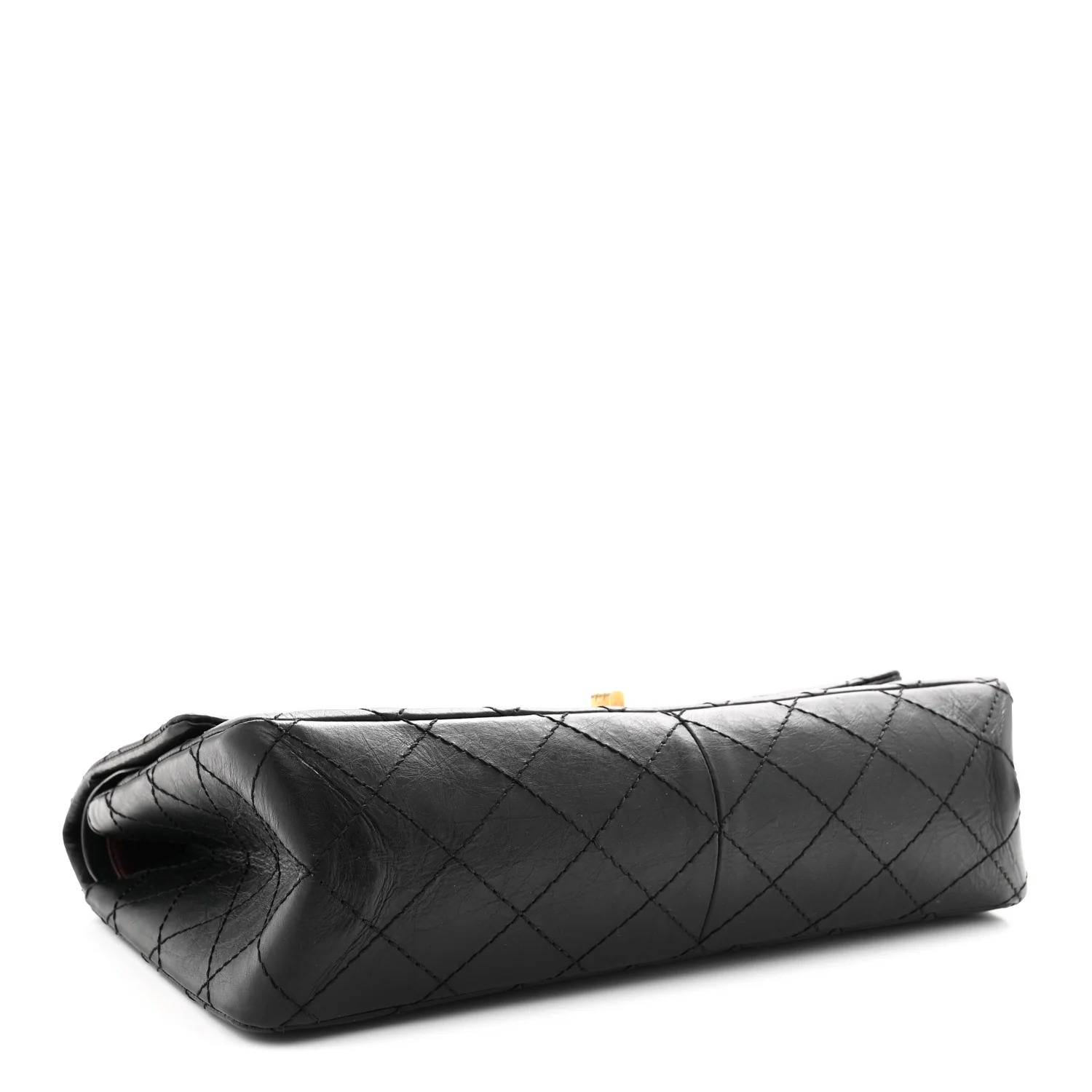 Aged Calfskin Quilted 2.55 Reissue 226 Flap Black - Top Club