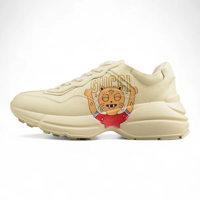 Gucci Rhyton Cat Print 