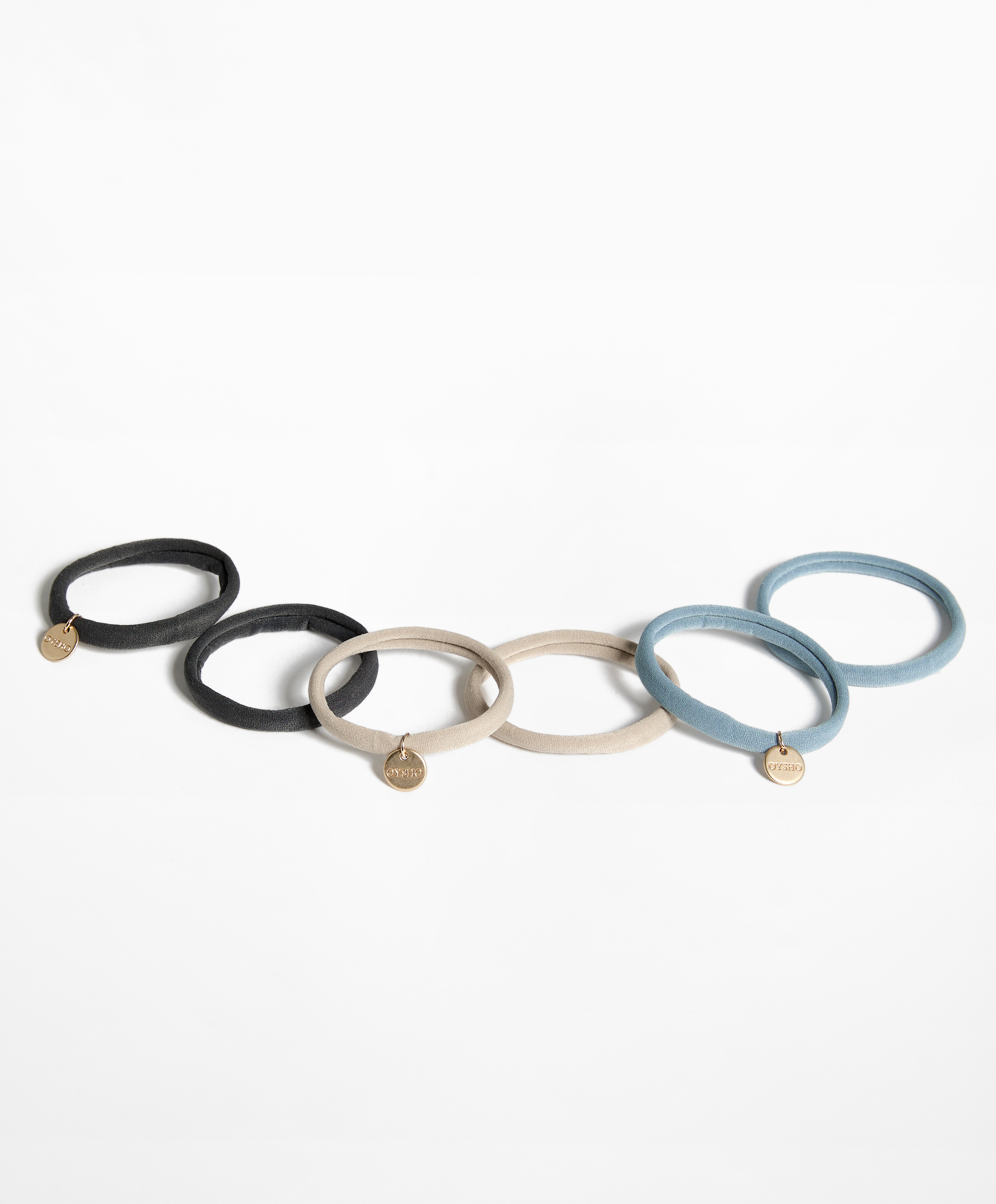 OYSHO 6 Oysho plaque hair ties