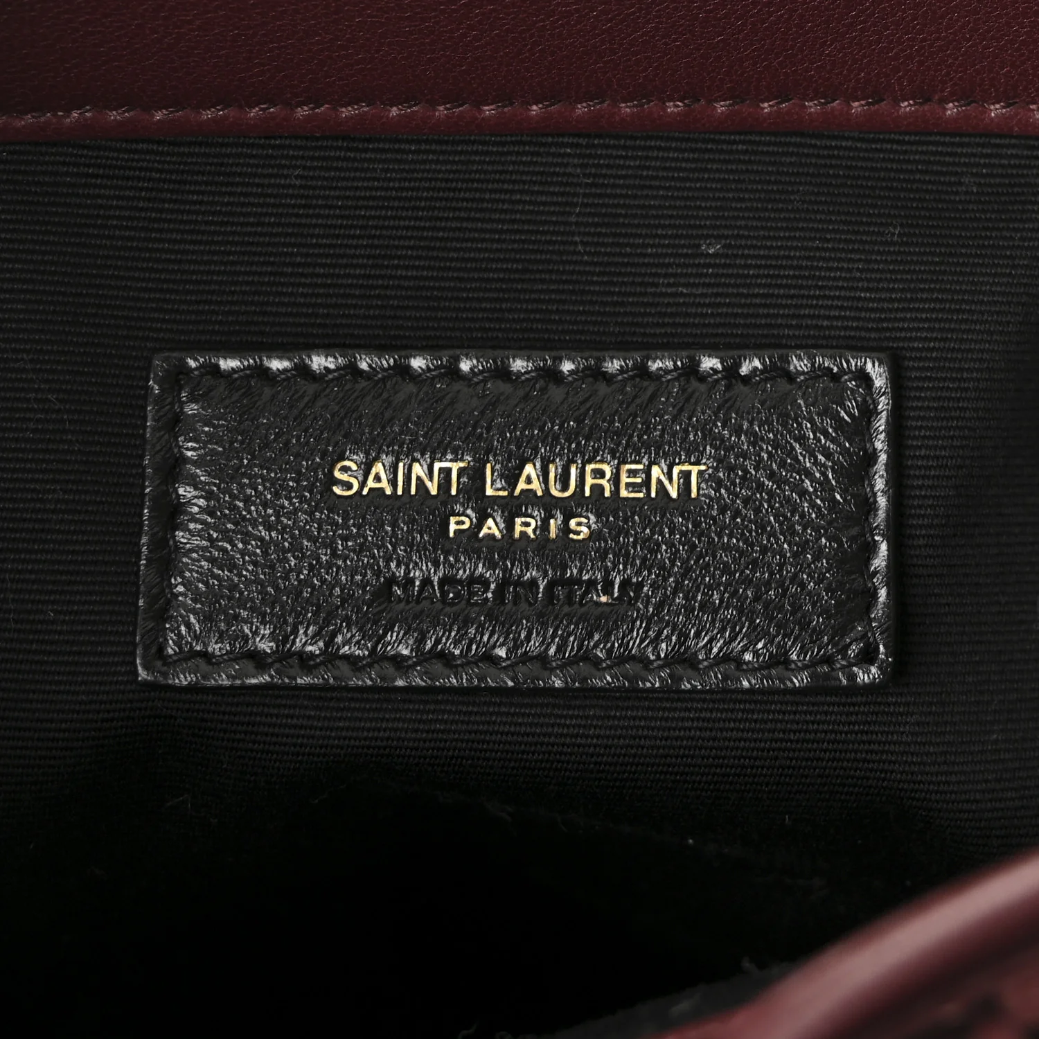 Lambskin Carre Quilted Cassandre Small Bucket Bag Hot Wine - Top Club