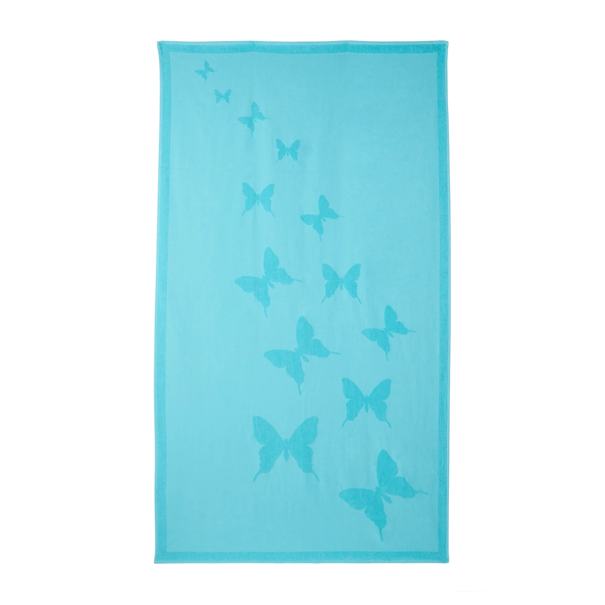 Telo Mare In Spugna Dreamland Island 95X180 Turchese Carrara