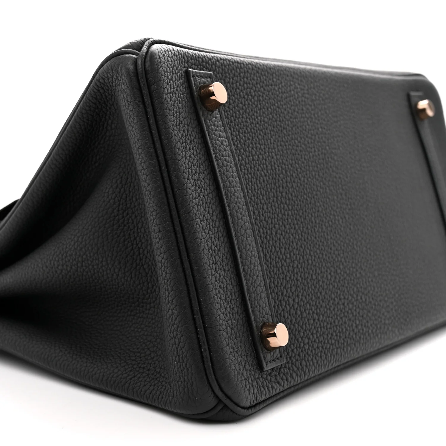 Togo Matte Alligator Birkin Touch 30 Black - Top Club