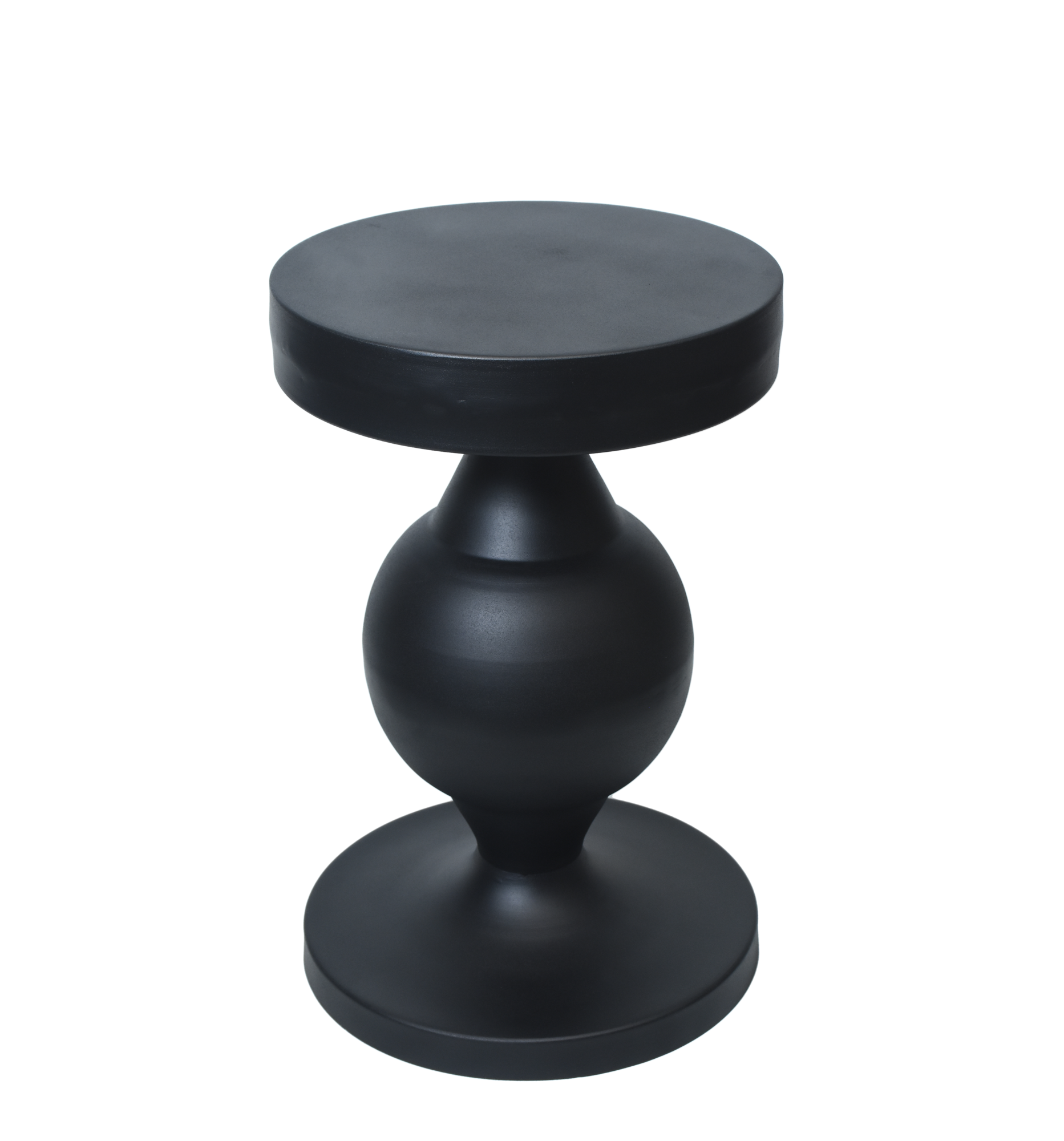 Bijzettafel Liset zwart