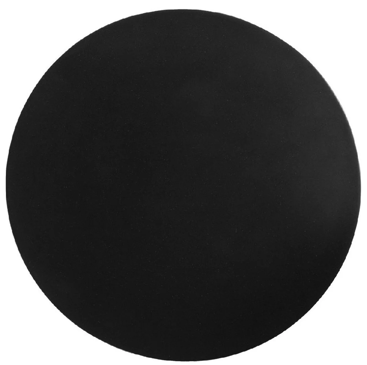 Luxury side table / stool black Ø 38 x H. 45 cm - Round glass fiber reinforced table / stool - Living room furniture - Luxury furniture - Luxury collection