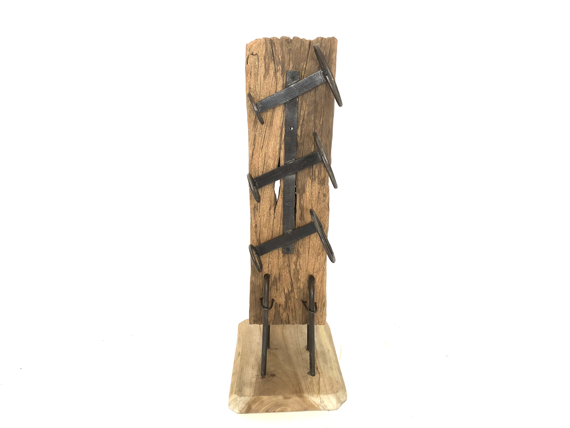 Flessenrek railway 3-fles H70cm