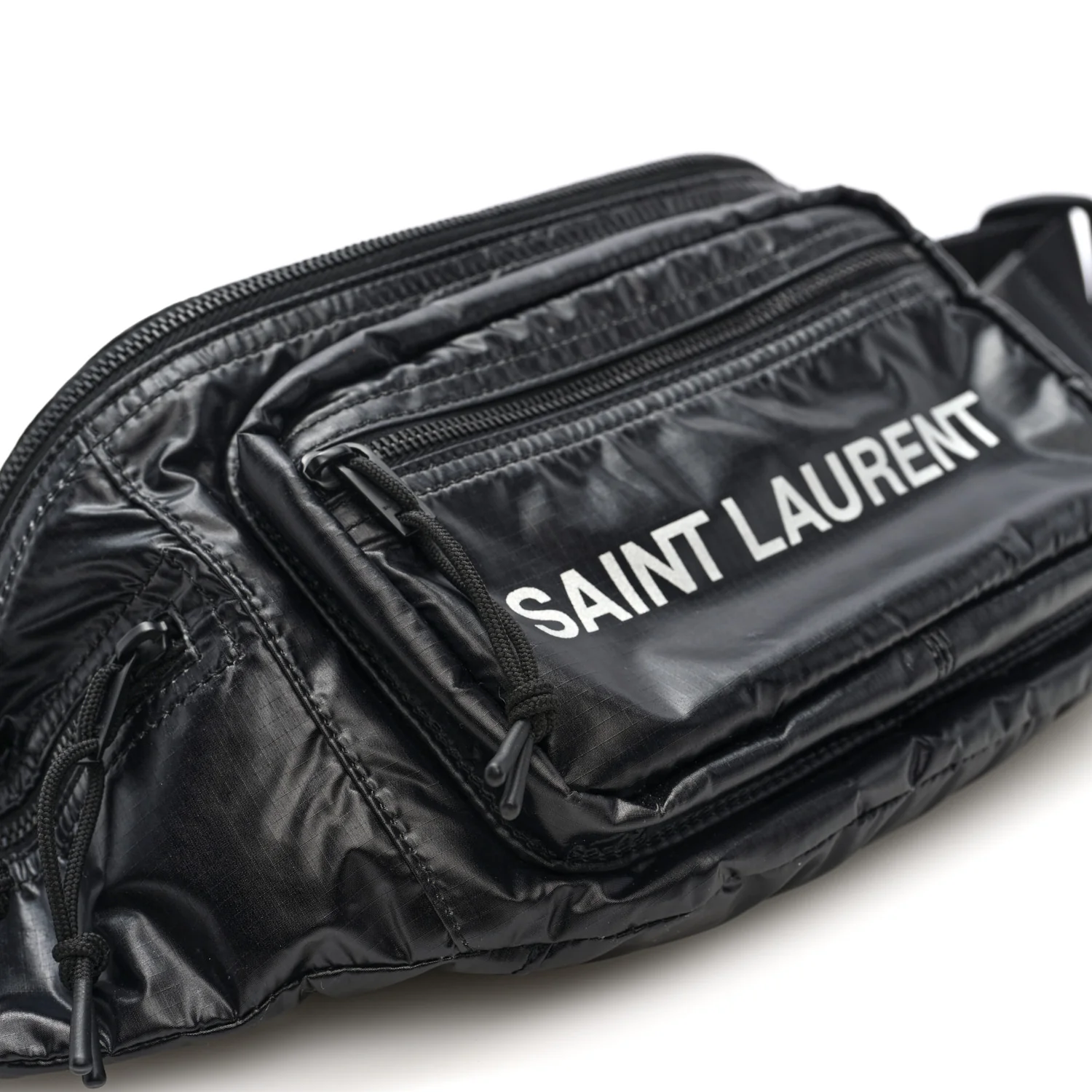 Nylon Logo Nuxx Body Belt Bag Black - Top Club