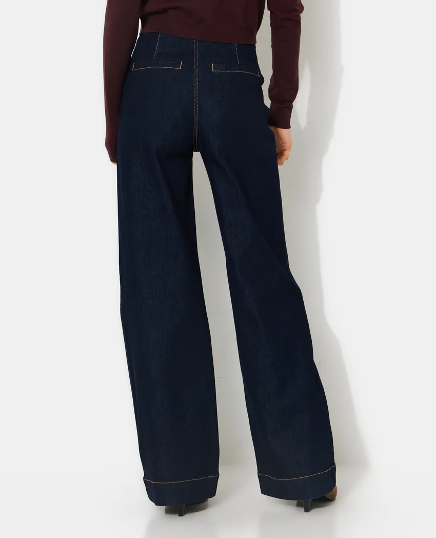 Pimkie Jean wide avec boutons fantaisie