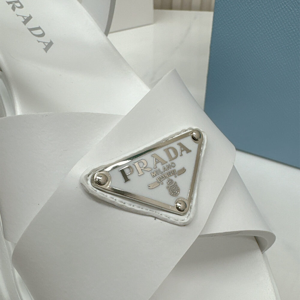 PRADA Monolith rubber sandals - Top Club