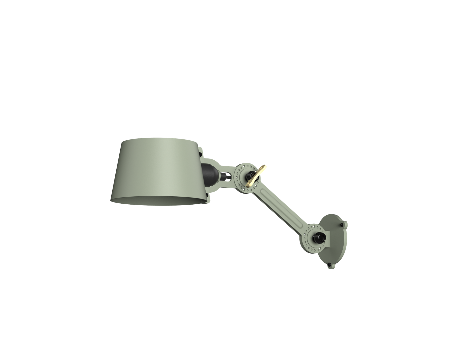 Wandlamp Bolt sidefit small install flux green
