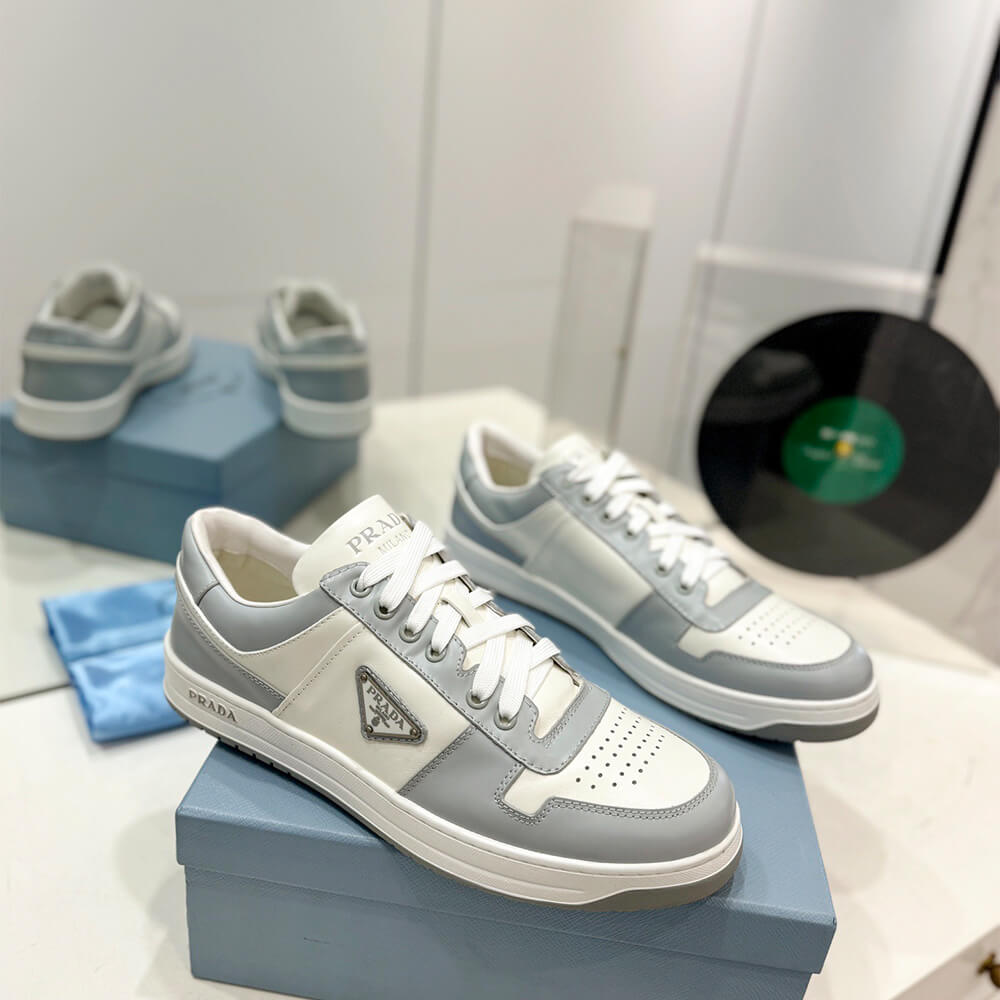 Prada Downtown nappa leather sneakers - Top Club