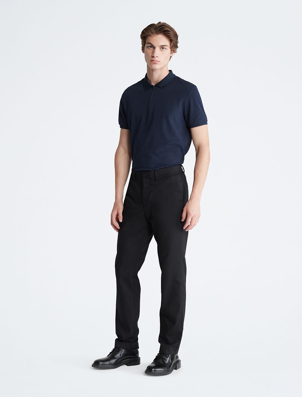COACH Tech Zip Polo Shirt