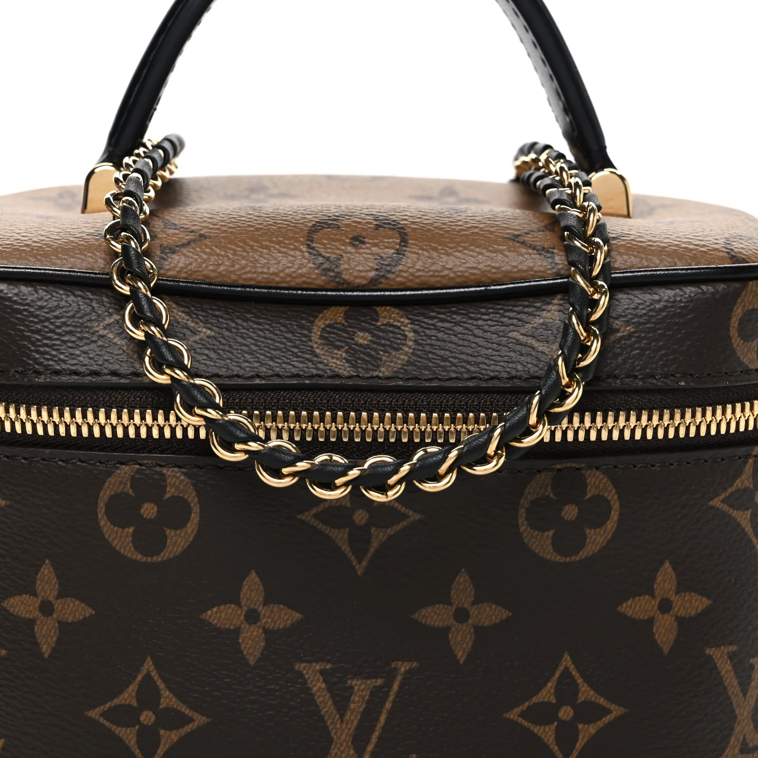 Reverse Monogram Vanity Chain Pouch - Top Club