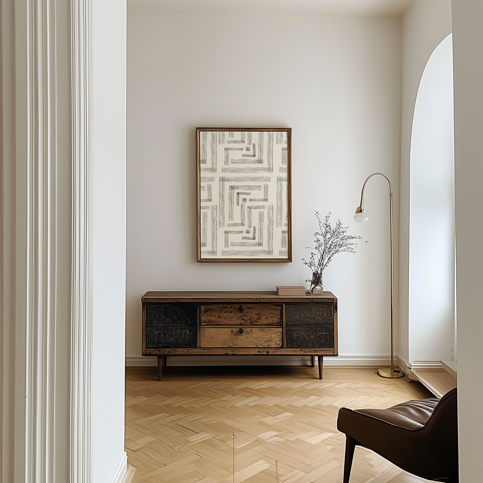 Poster Pencil Corners 70x100 cm
