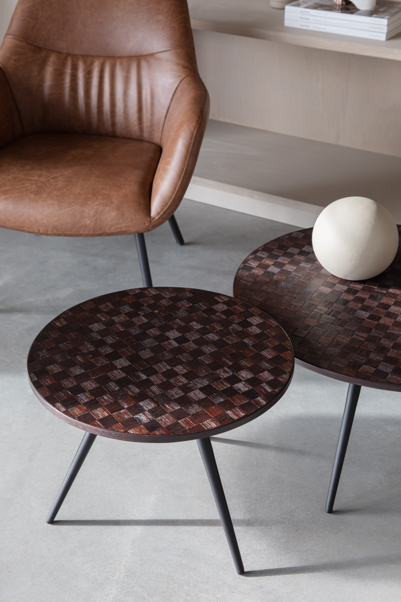 Bijzettafel Webster set van 2