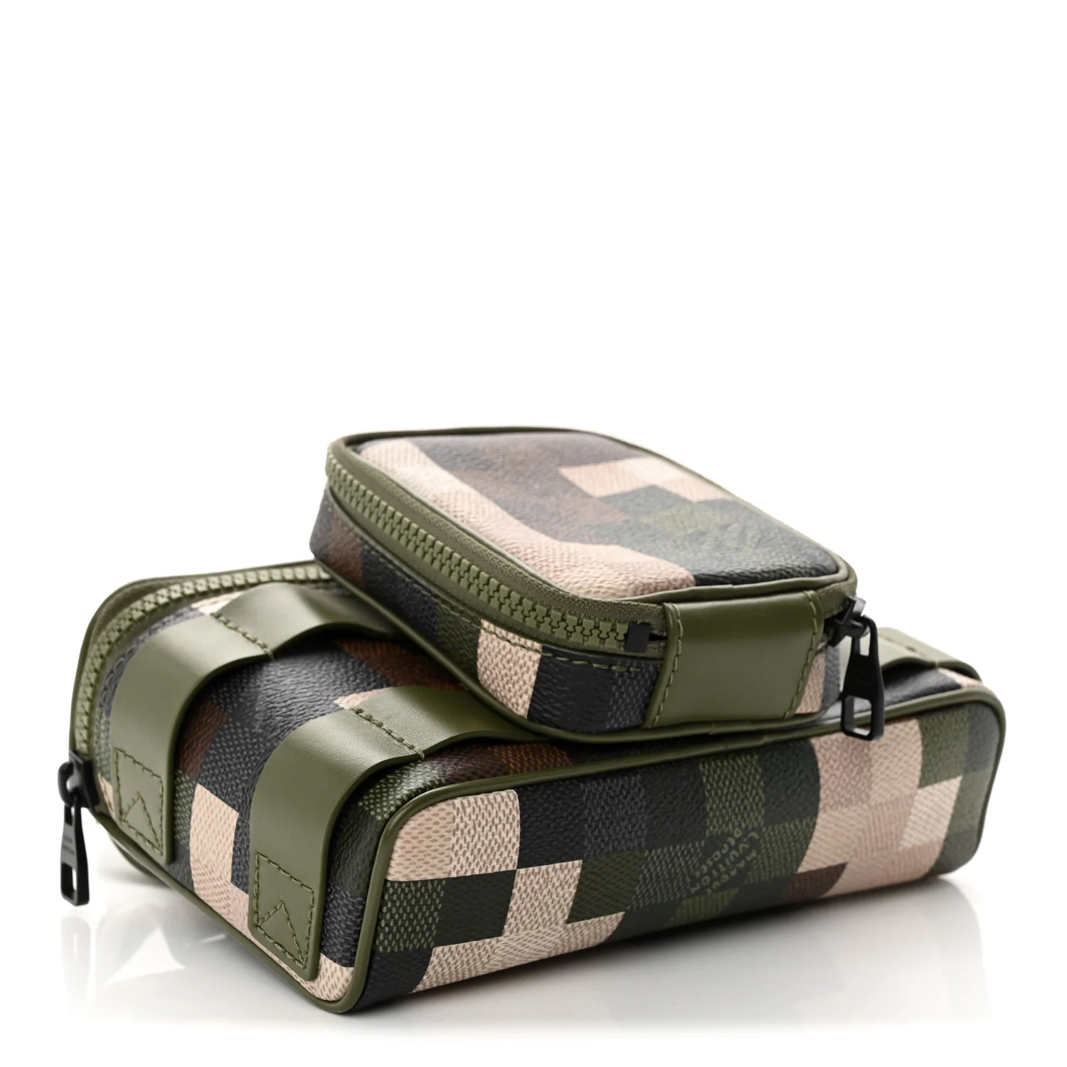 Damoflage LV Trail Wearable Wallet Green - Top Club
