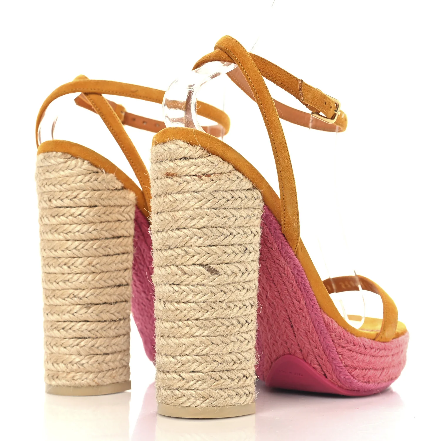 Suede Riviera 105 Espadrille Sandals 37 Multicolor - Top Club