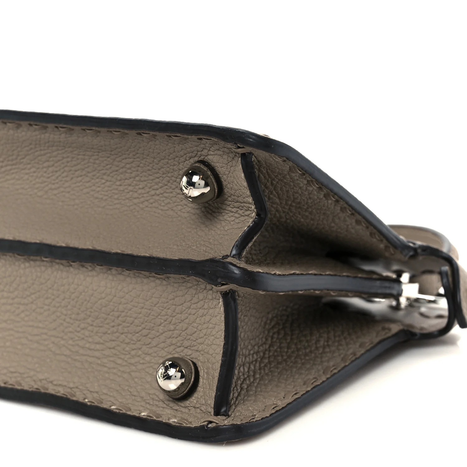 Cuoio Romano Selleria Mini Peekaboo I SEE U Iconic Satchel Fettuccia - Top Club