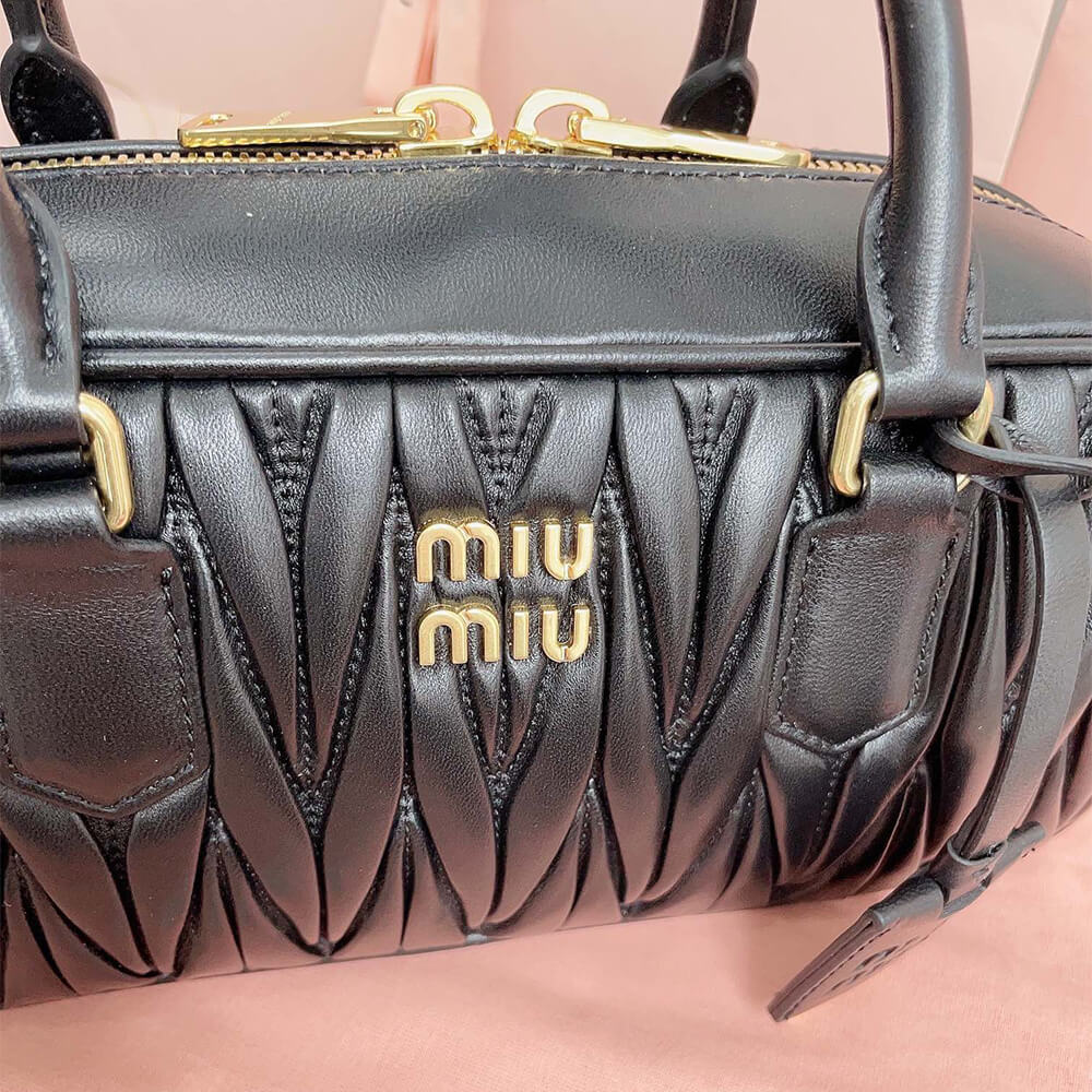 MIUMIU Large Arcadie matelasse nappa Bag(HIGH-END GRADE) - Top Club