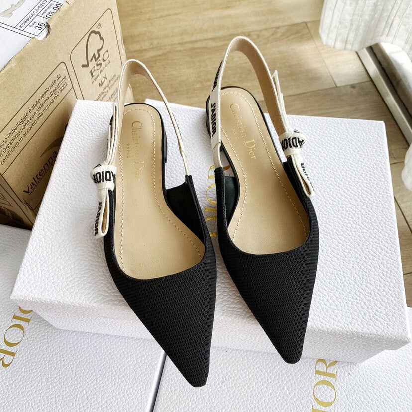 J Adior Slingback Flat - Top Club
