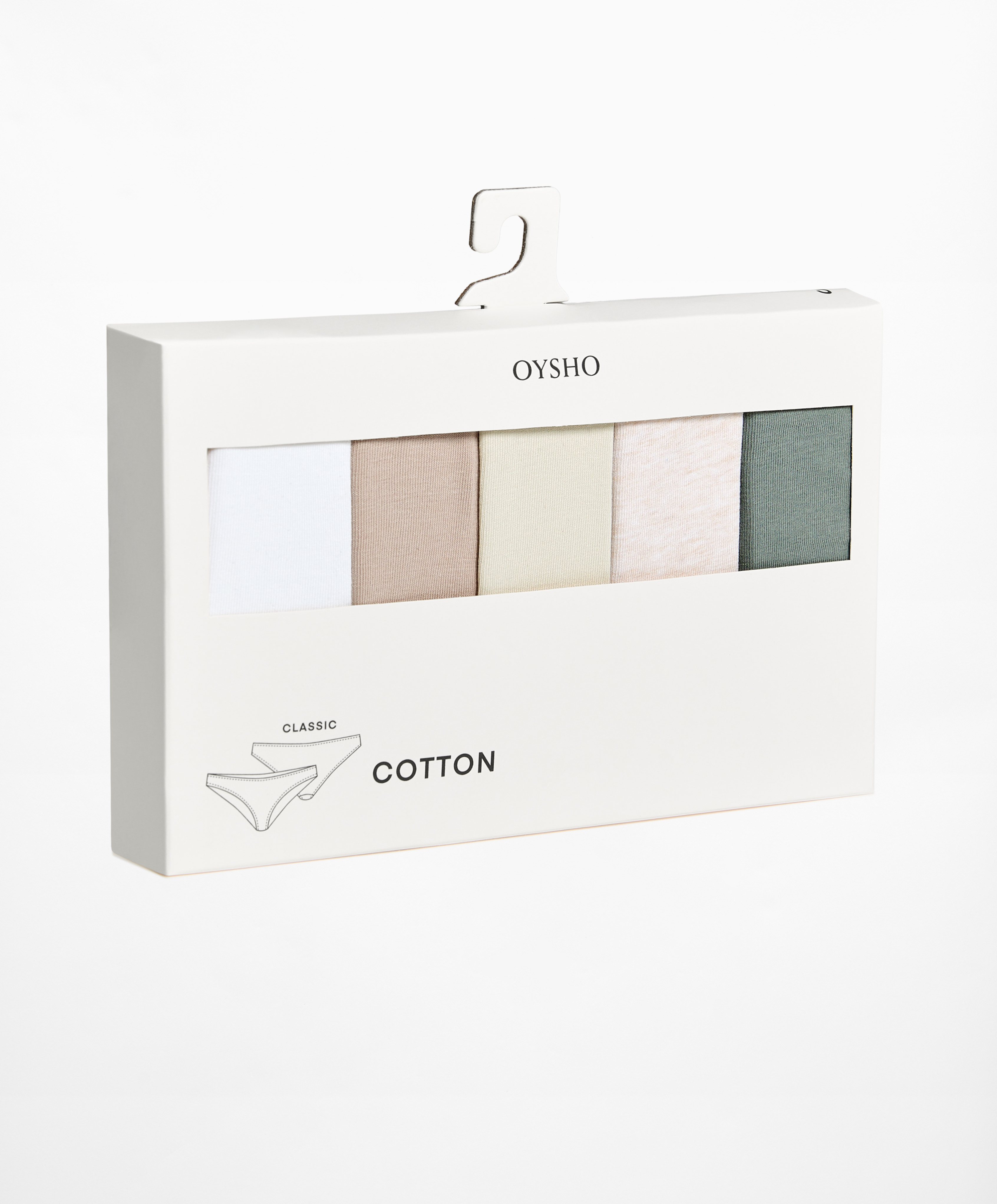 OYSHO 5 cotton blend classic briefs