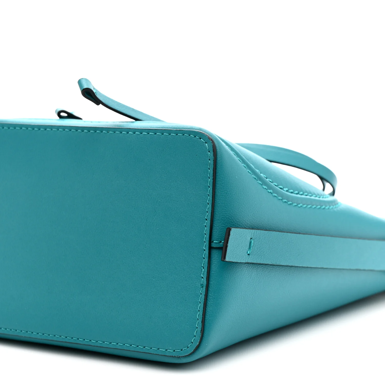 Calfskin Vlogo Bucket Bag Blue - Top Club