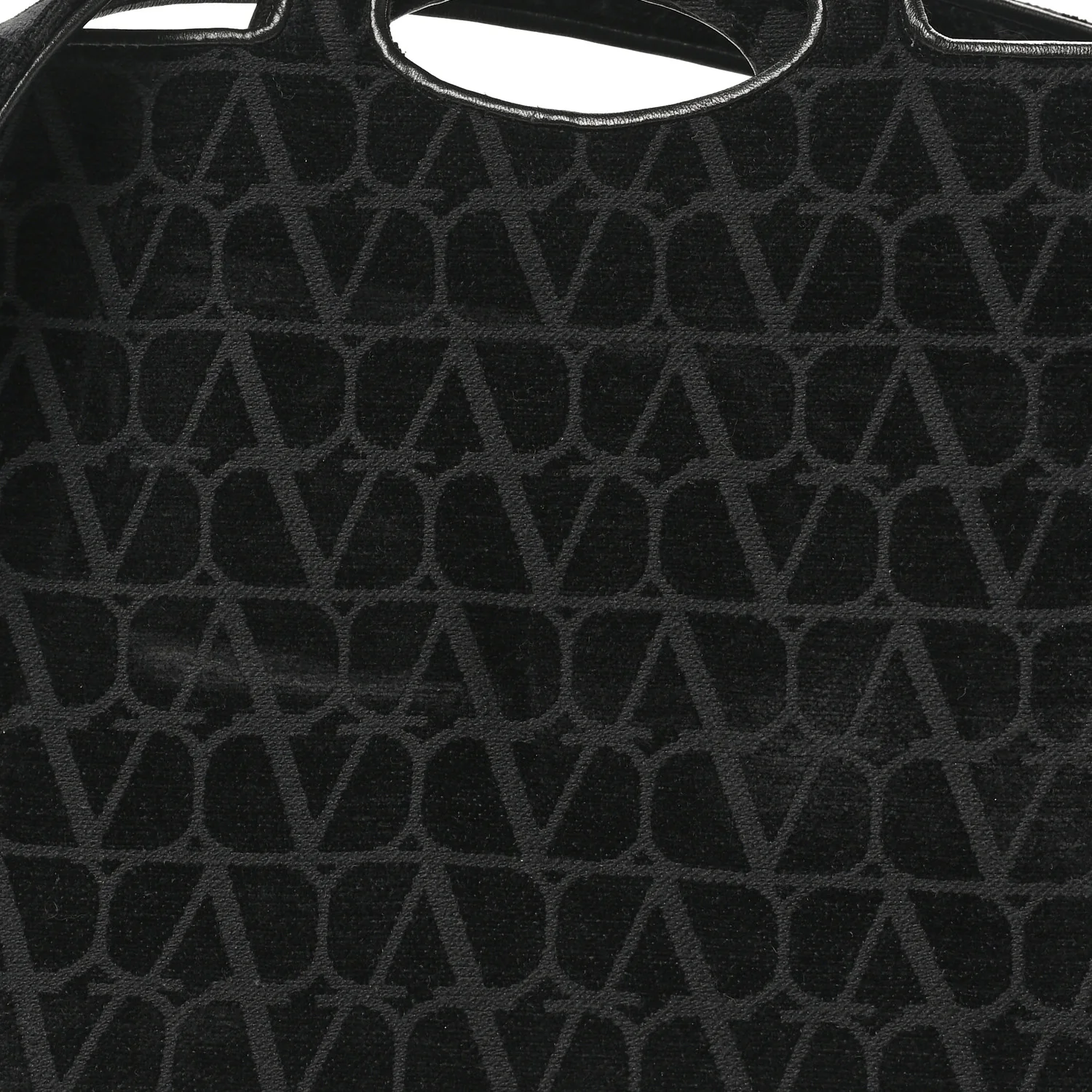 Toile Iconographe Goatskin Le Troisieme Shopping Bag Black - Top Club