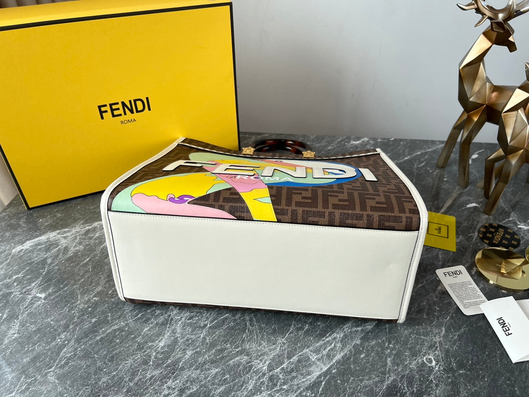 Fd Sunshine Shopper Meduim Bag - Top Club