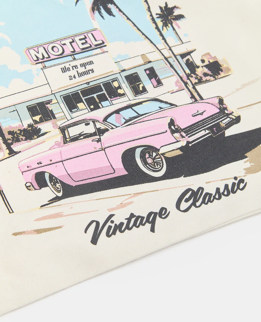 Pimkie Tote bag en toile avec motifs California