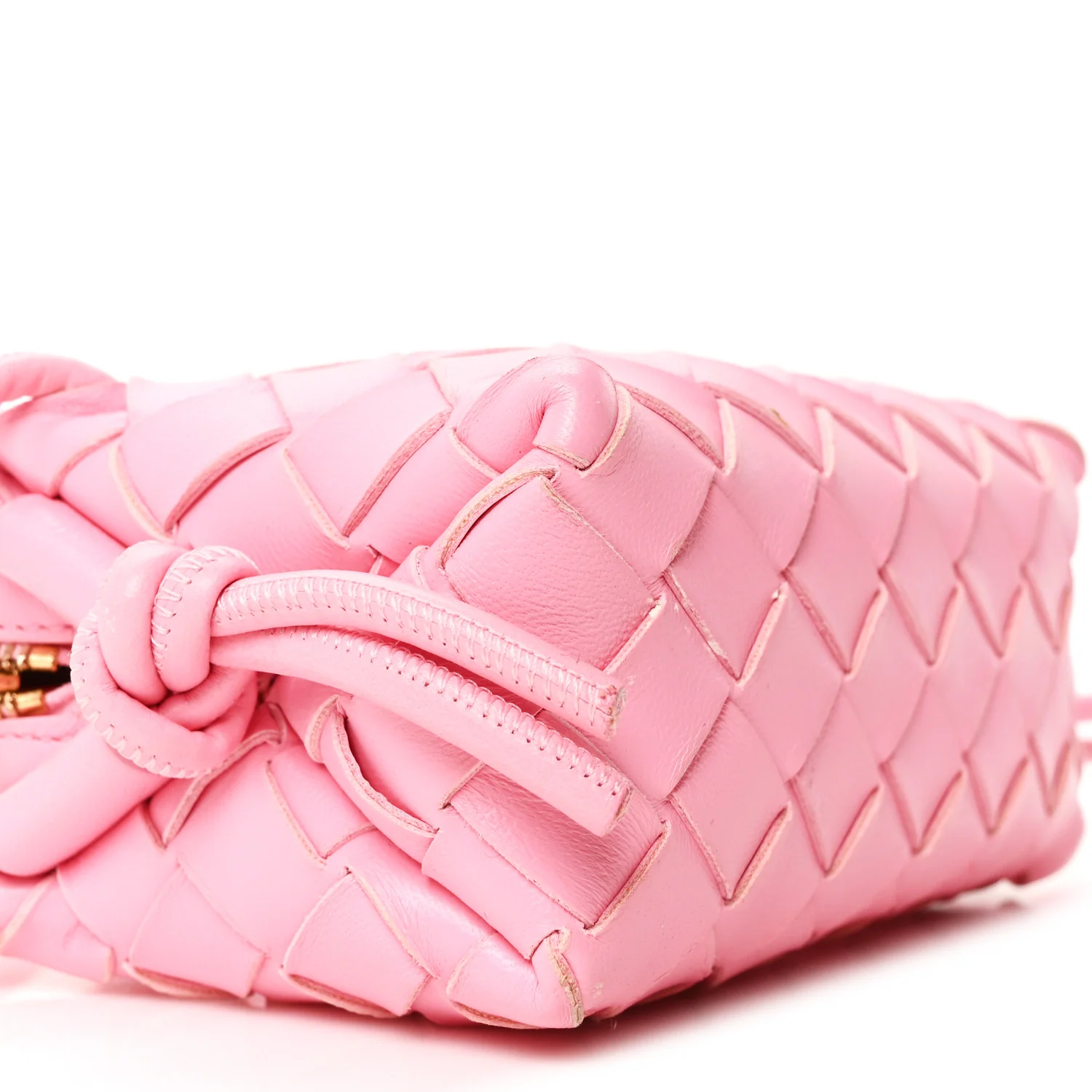 Nappa Intrecciato Candy Loop Camera Bag Ribbon - Top Club
