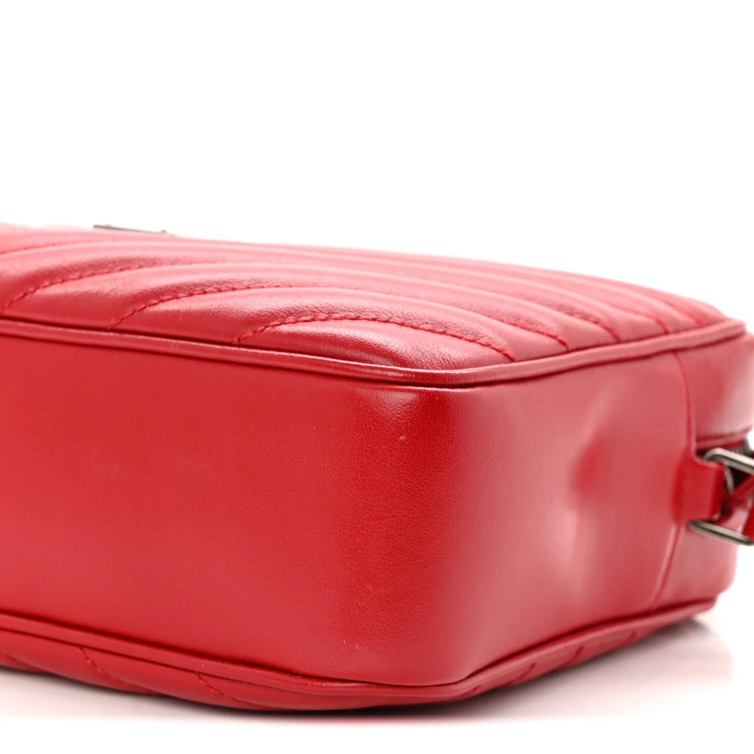 Calfskin Matelasse Monogram Lou Camera Bag Rouge Eros - Top Club