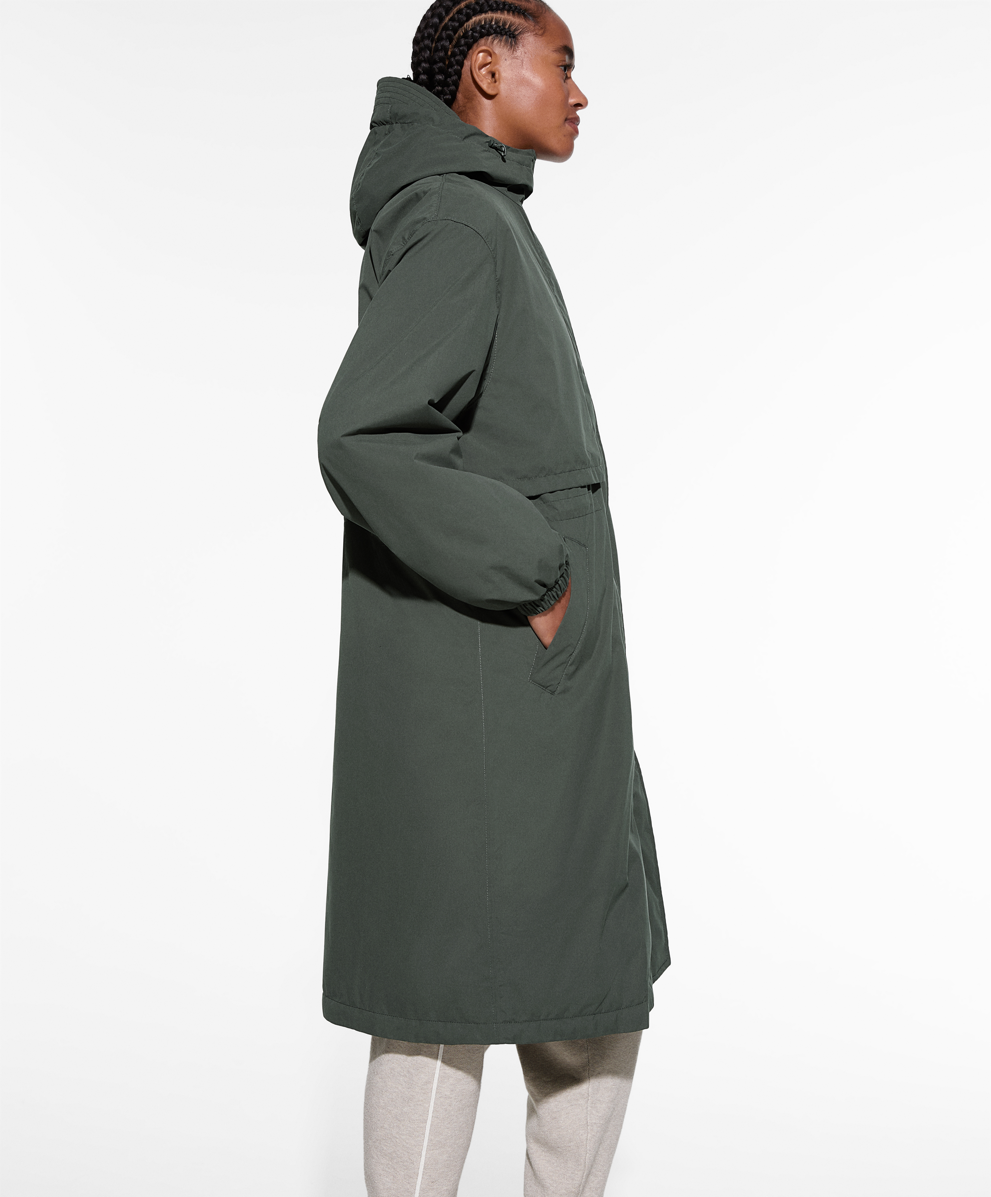 OYSHO FELLEX® AEROGEL 10k water-resistant long padded jacket