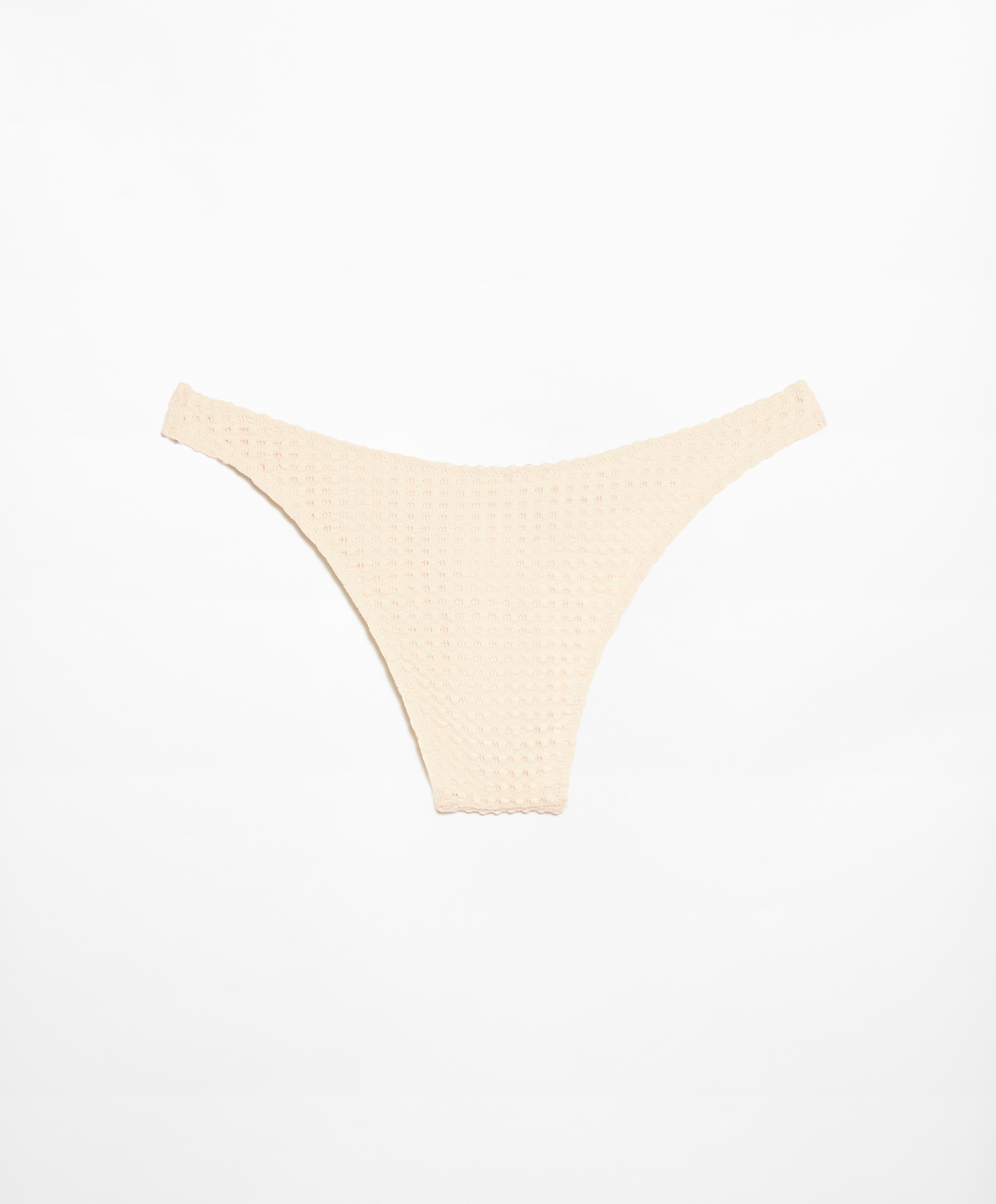 OYSHO Bubble textured medium-coverage bikini briefs