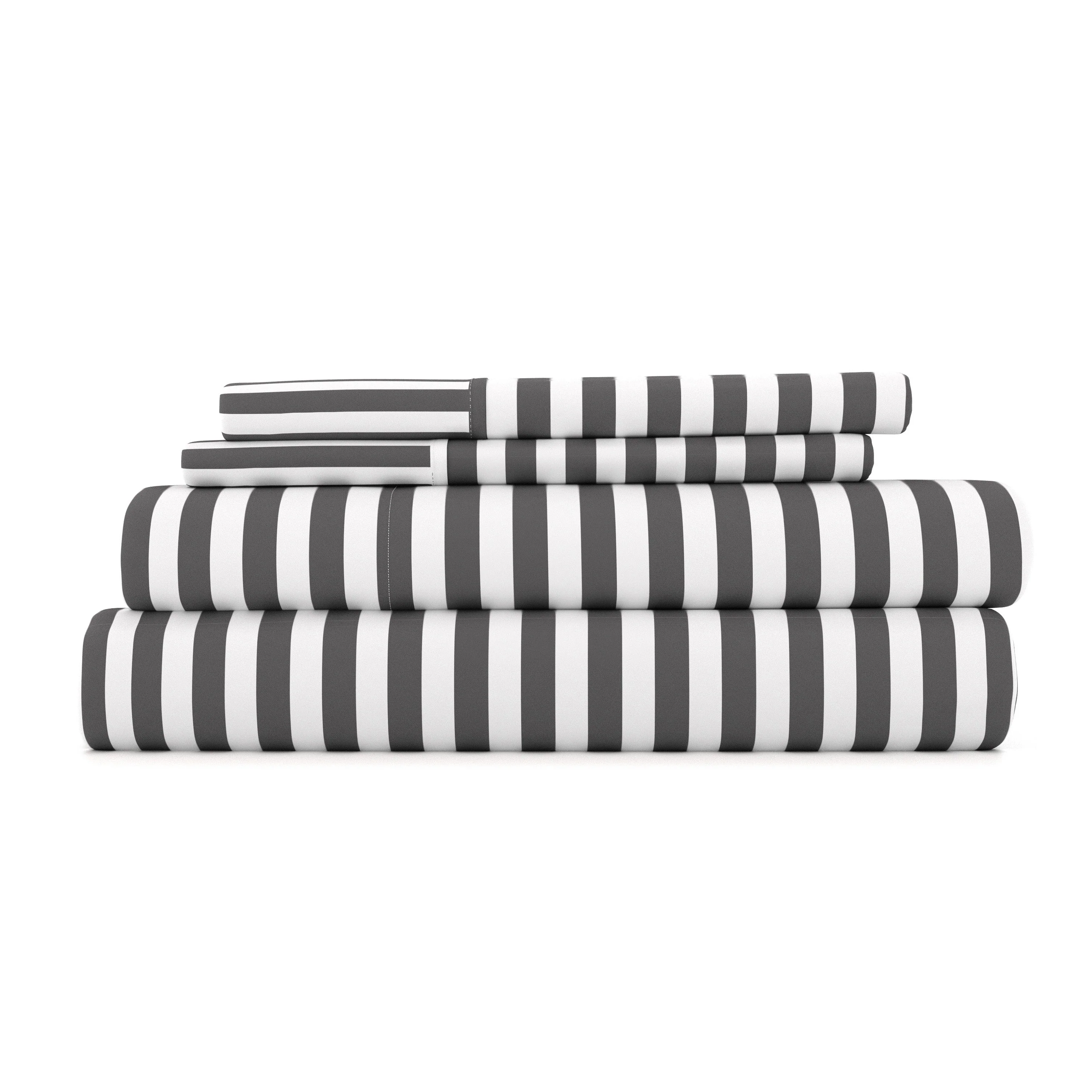Ribbon Pattern 4-Piece Sheet Set (Sale)