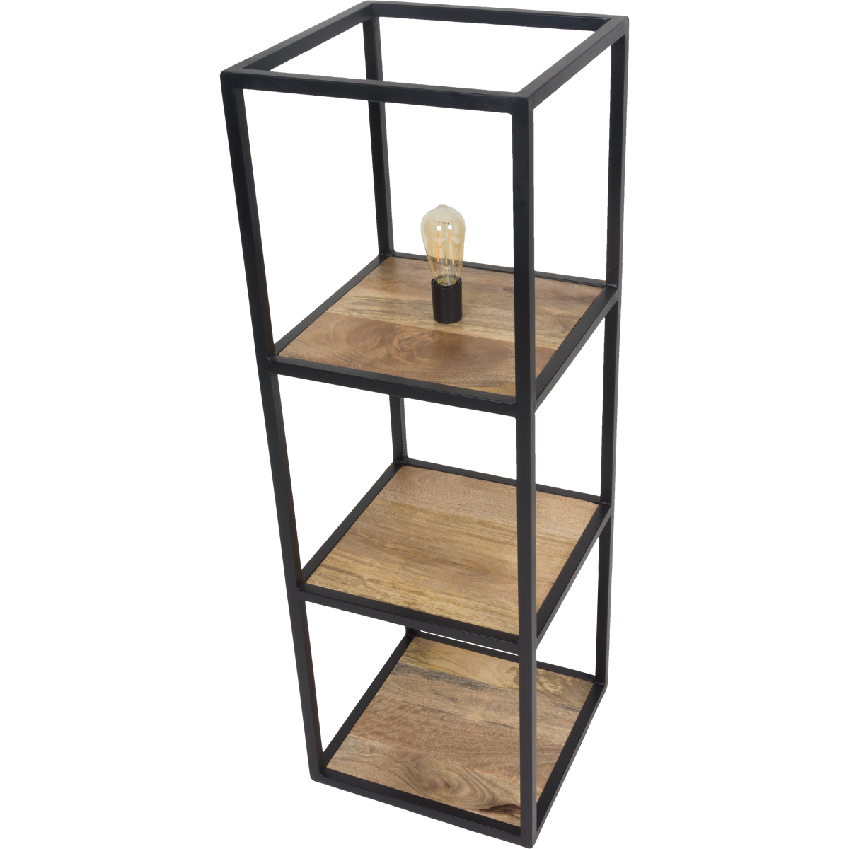 Vloerlamp Vintage Hout 120 cm