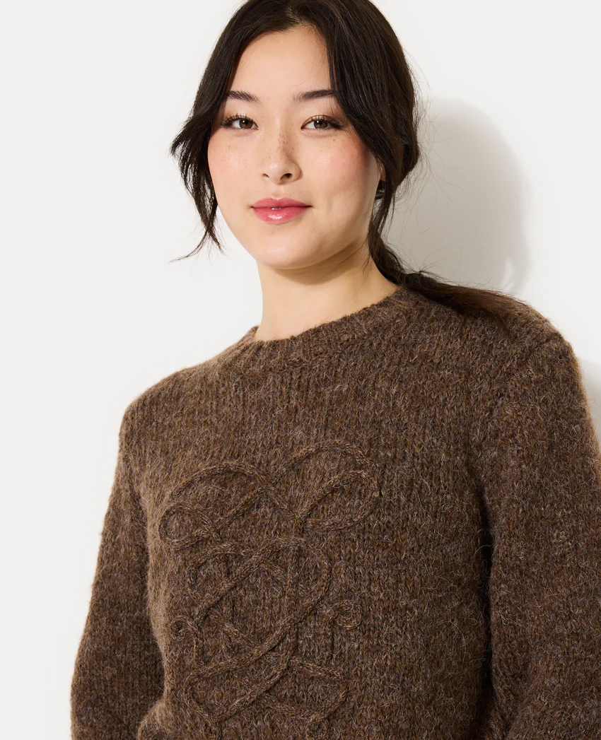 Pimkie Pull en maille mélangée avec détail fantaisie