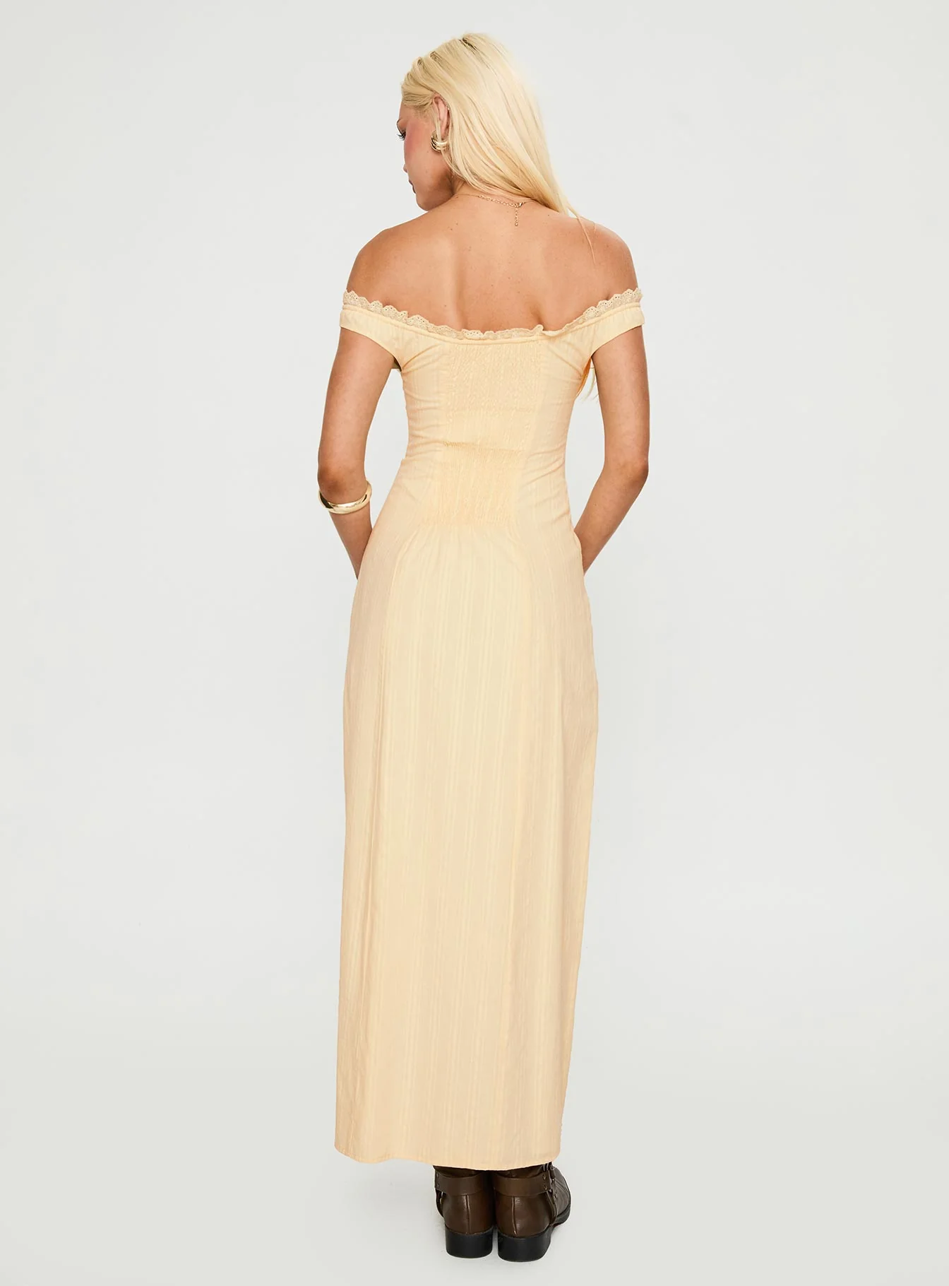 Bryar Maxi Dress Yellow