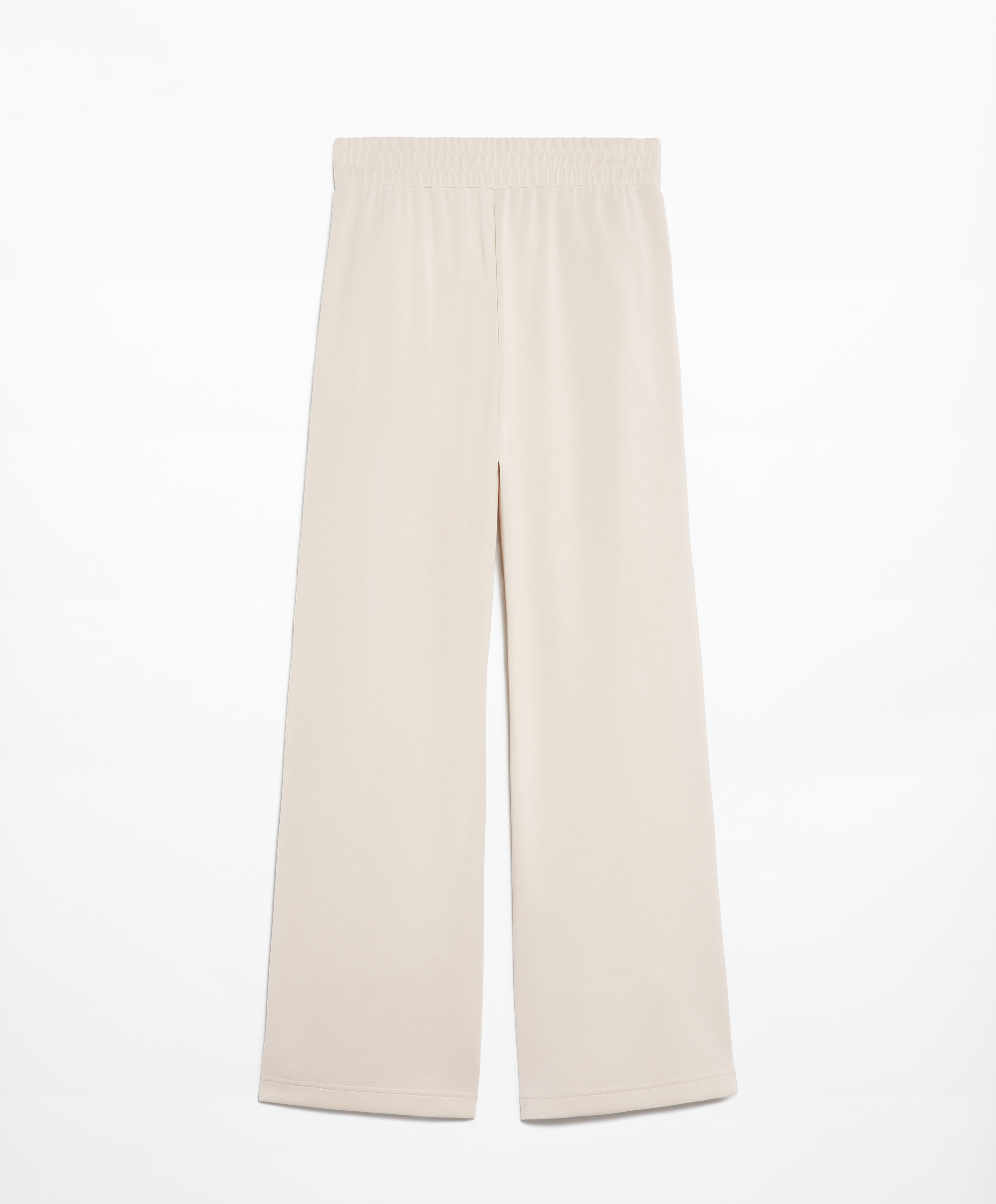 OYSHO Soft-touch wide, straight-leg trousers with modal and buttons